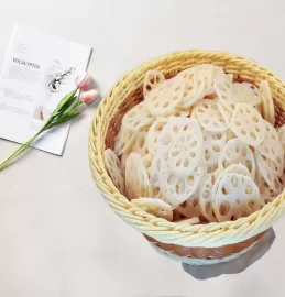 Lotus root slices