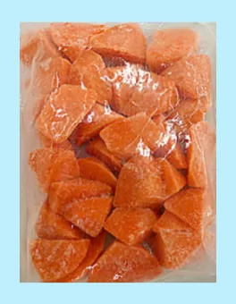 Instant carrot cubes